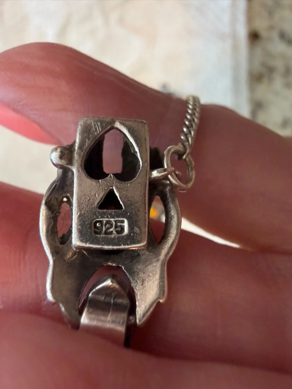 Vintage 925 Silver Marcasite Multi Gemstone Bracelet Amethyst Citrine Art Deco - Picture 8 of 8